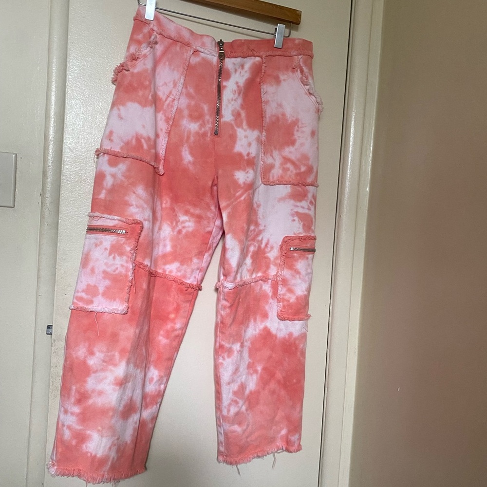 The Ragged Priest Denim Cargo Pants NWOT